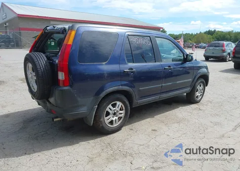 2004 Honda Cr-V Ex from USA, damaged, VIN SHSRD77844U205921